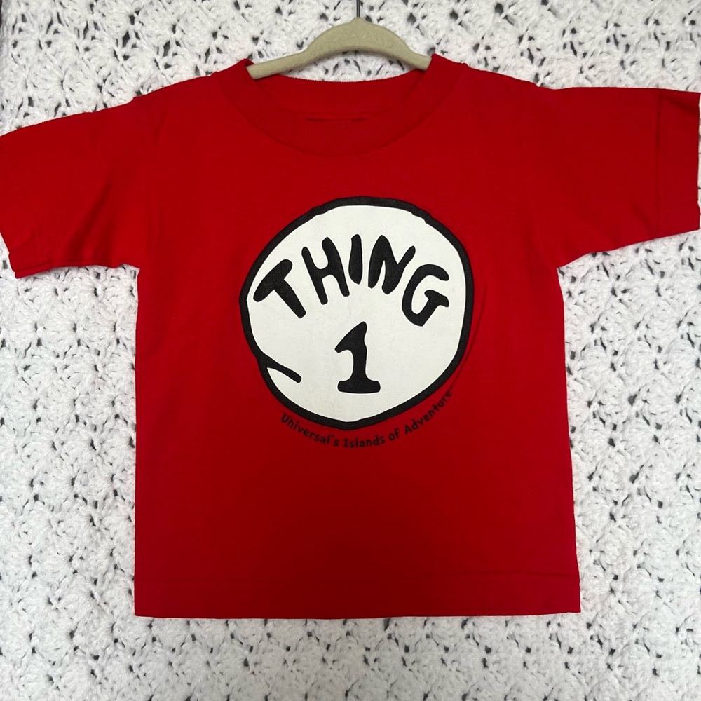 Red Dr. Seuss “Thing 1” T-Shirt